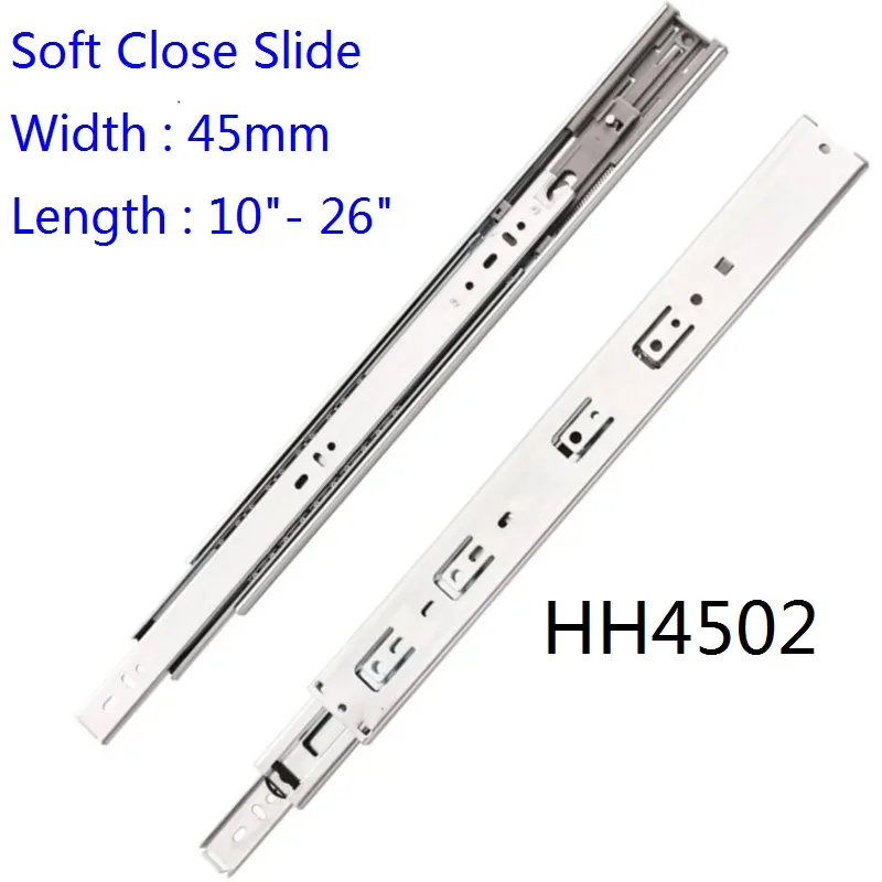 Full extension Ball bearing drawer slide