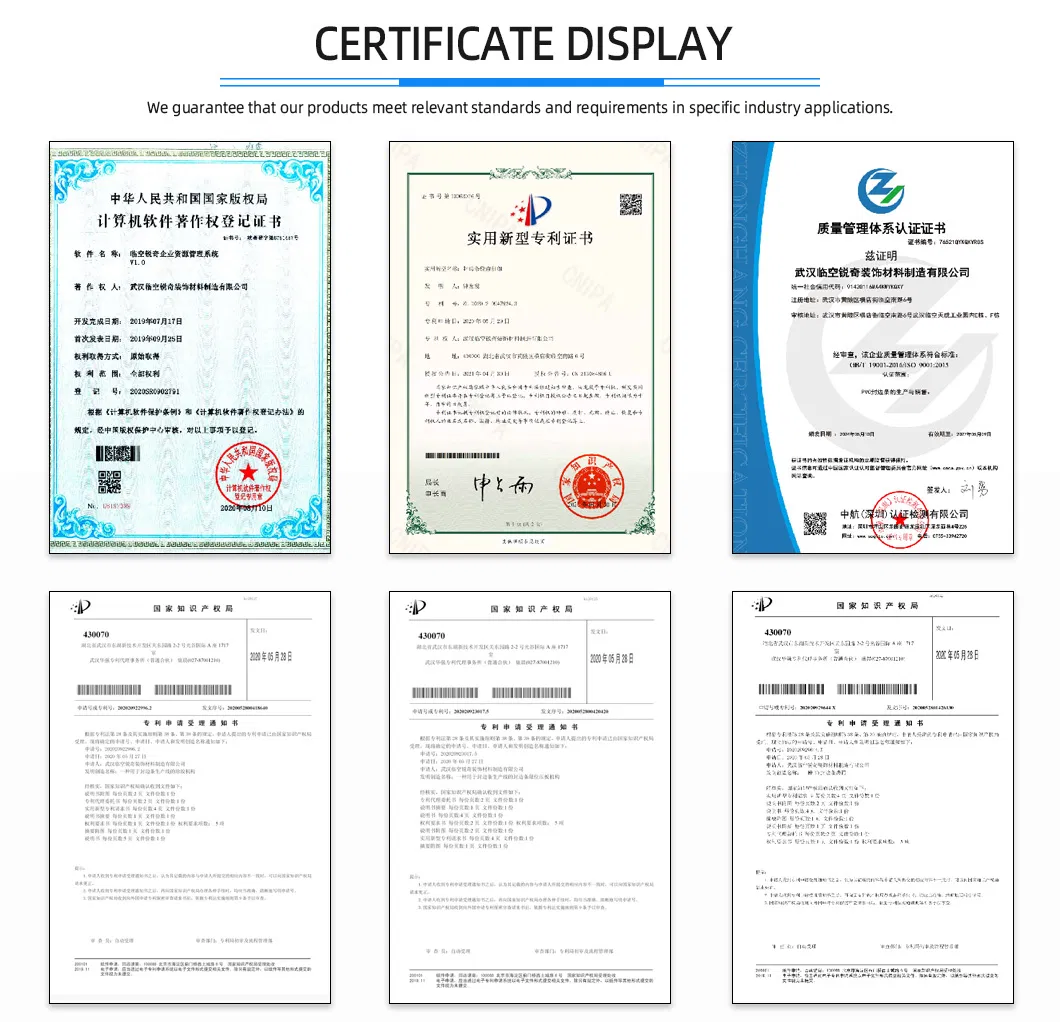 Quality Certifications