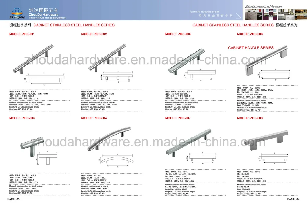 Stainless Steel Handles 1