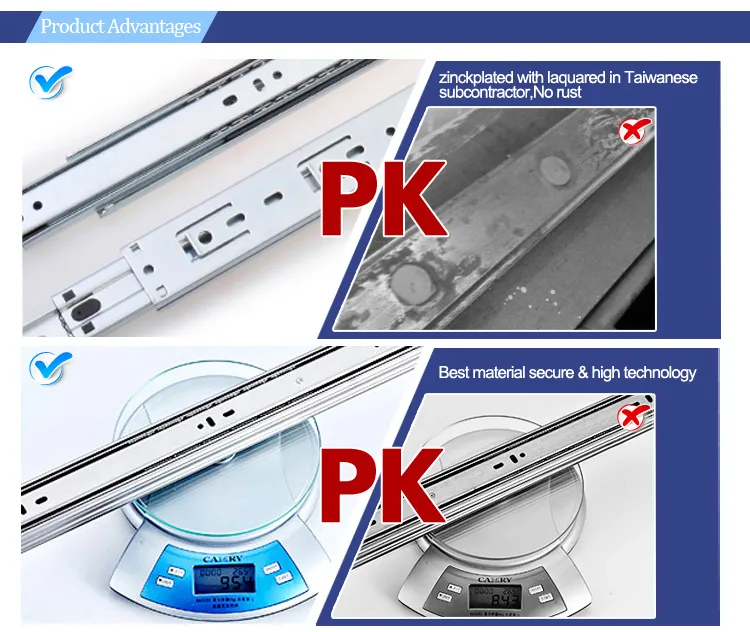Drawer Rail Detailed View