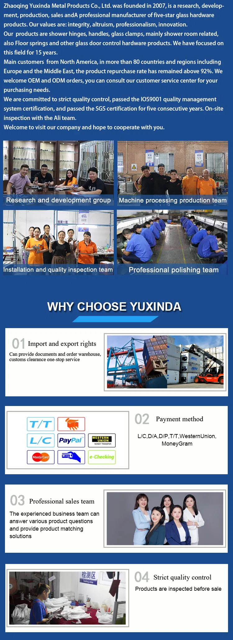 Product Specification Sheet