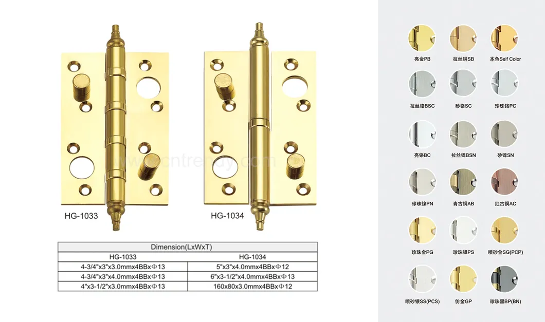 Cabinet Brass Hinge View 2