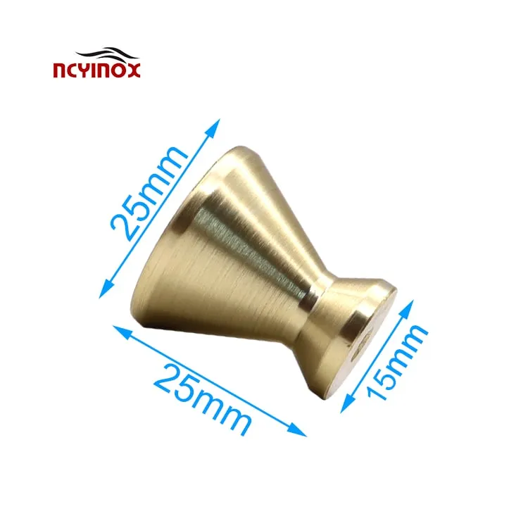 Stainless Steel Knob Drawer Pull