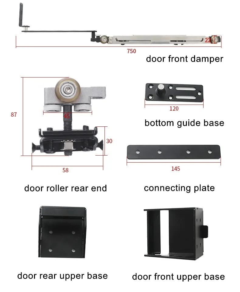 Push Inside The Bus Door Sliding Door Slide Rail