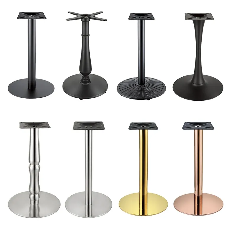 X-Shape Table Legs Detail 3