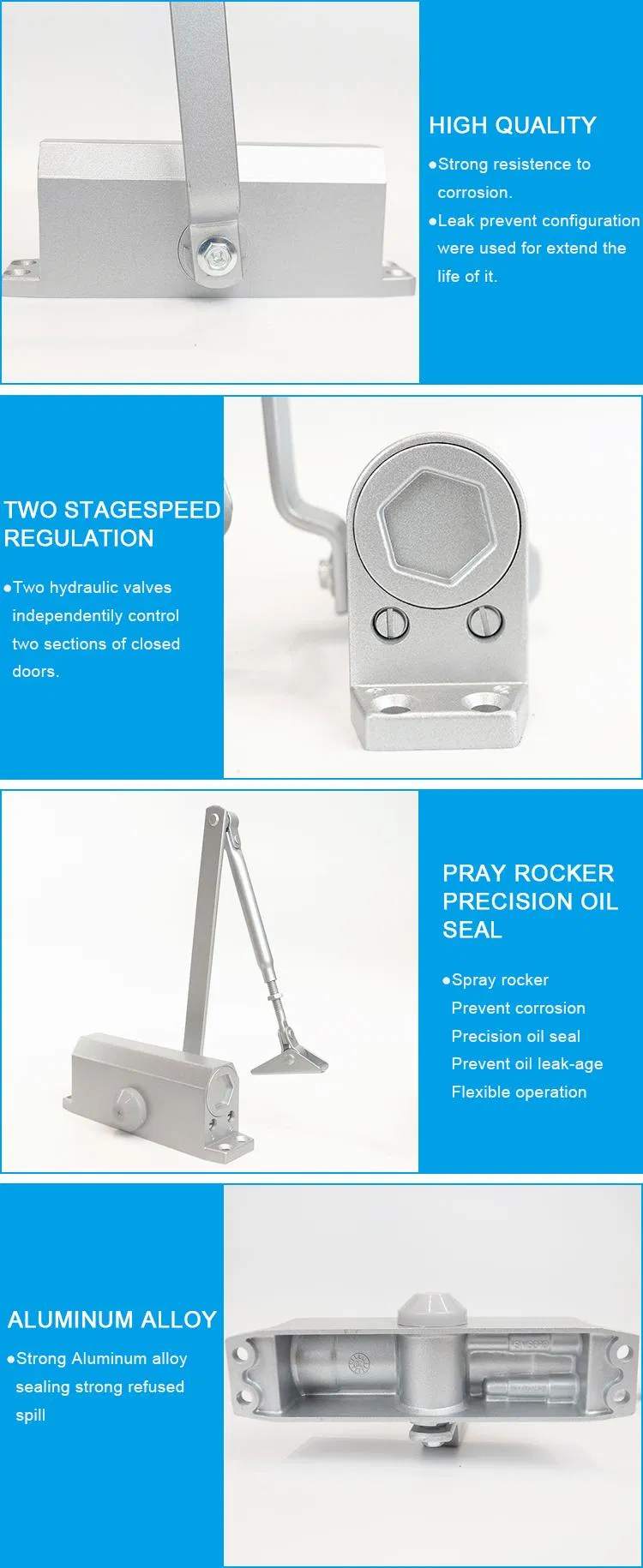 Concealed Door Closer Specifications