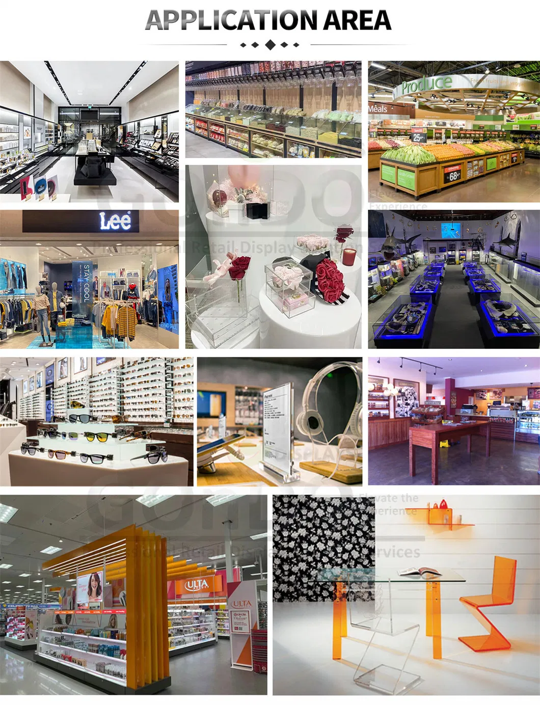 Detailed Display Rack