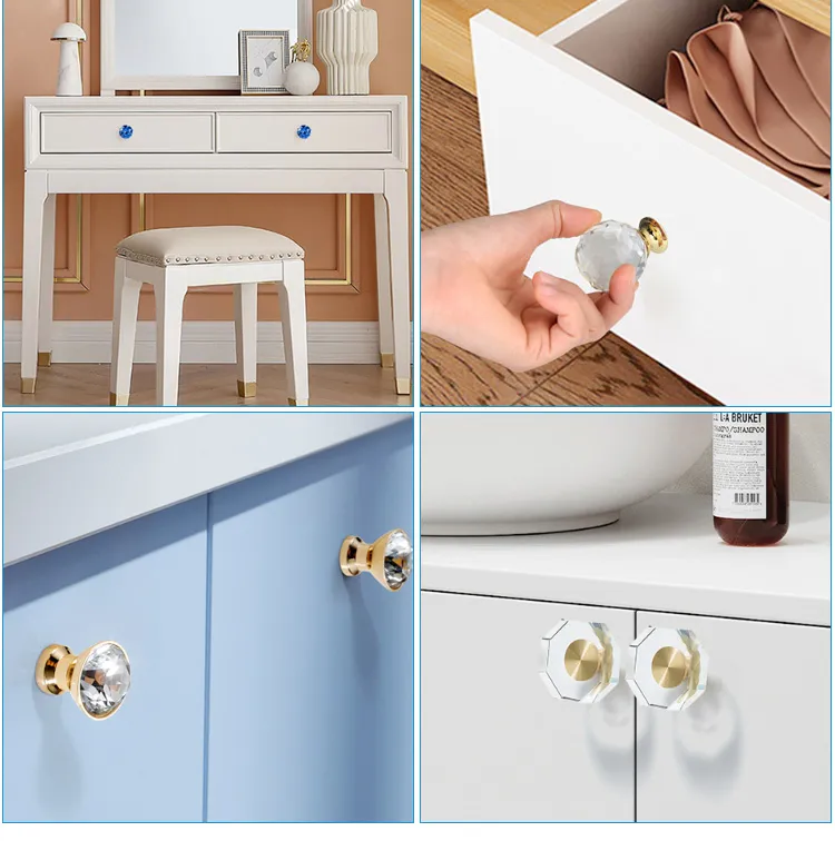 Crystal Cabinet Knobs Detail 2