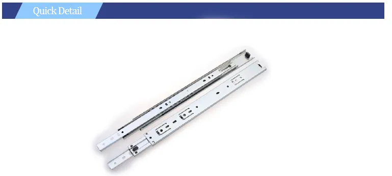 Cabinet Hardware Ball Bearing Drawer Rail