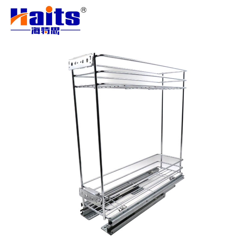 Cabinet Hardware Kitchen Cabinet Basket 2-Shelf Drawer Pull-out Basket Wholesale