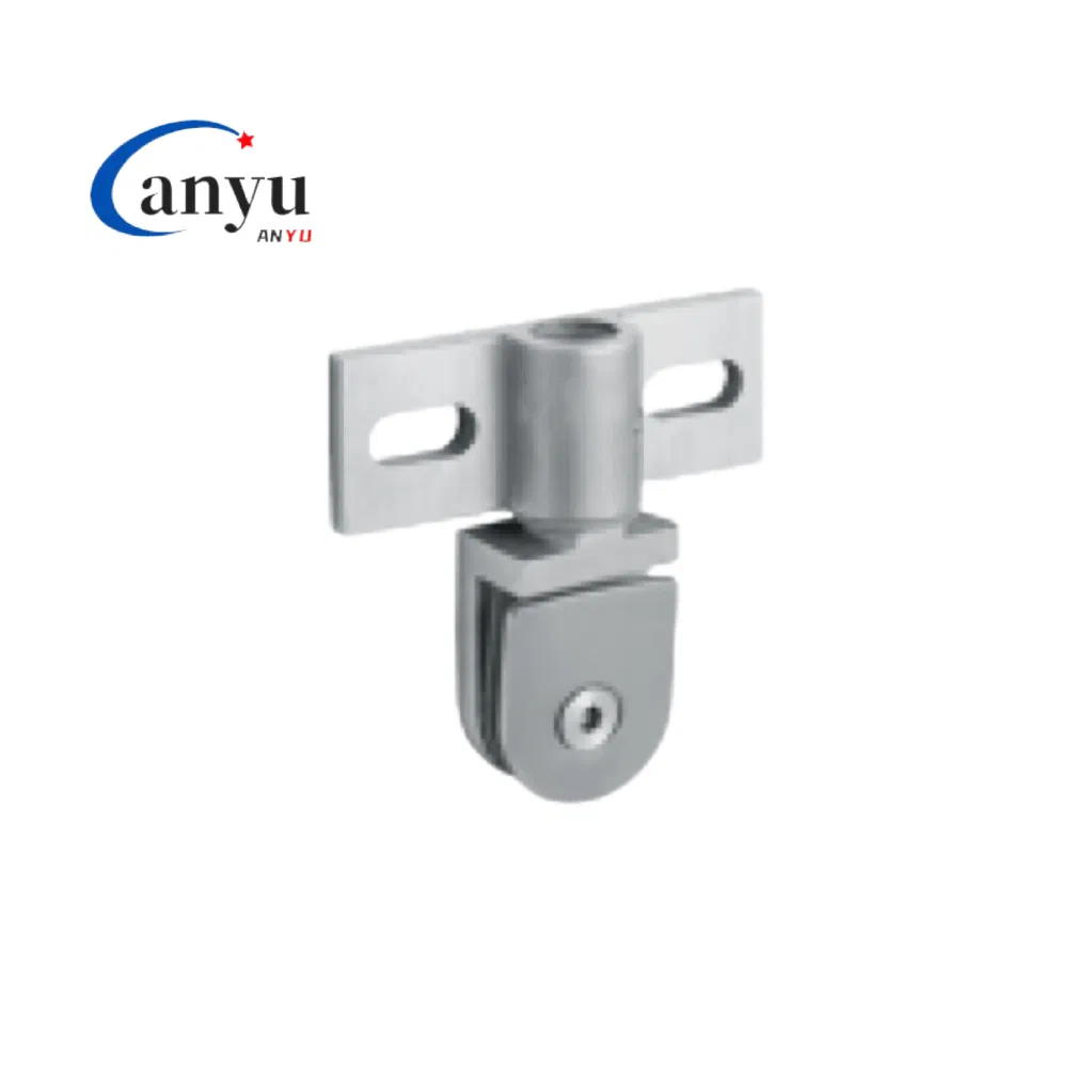 Shower Door Active Pivot Glass Clamps Rotary Shaft Movable Clip Glass Hardware