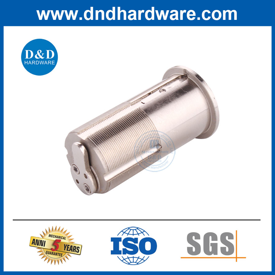 Solid Brass Lockset Security Body Stainless Round Safety 6 Pin Schlage C Keyway Hadware Mortise Lock Standard Door Lock Key Home ANSI Rim Cylinder