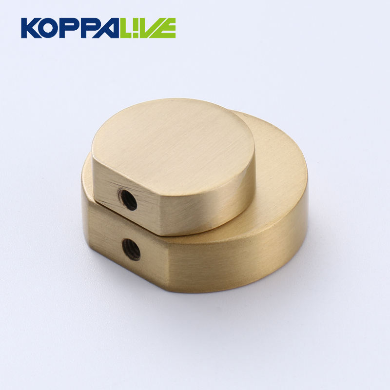 Solid Brass Material Round Drawer Handle / Kitchen Cabinet Knob Furniture Hardware Fancy Round Cabinet Handles Drawer Pulls