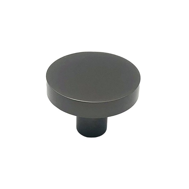 Zinc Alloy Wardrobe Handle Black Kitchen Handle Cupboard Furniture Knob