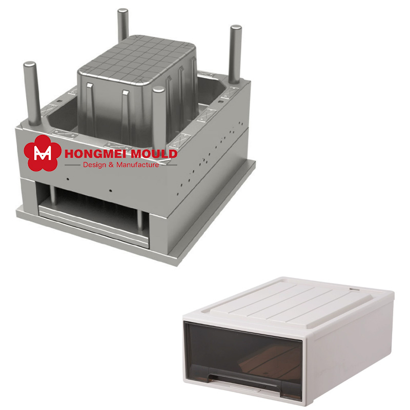 Plastic Household Clothes Organizer Thick Drawer Storage Cabinet Wardrobe Mould