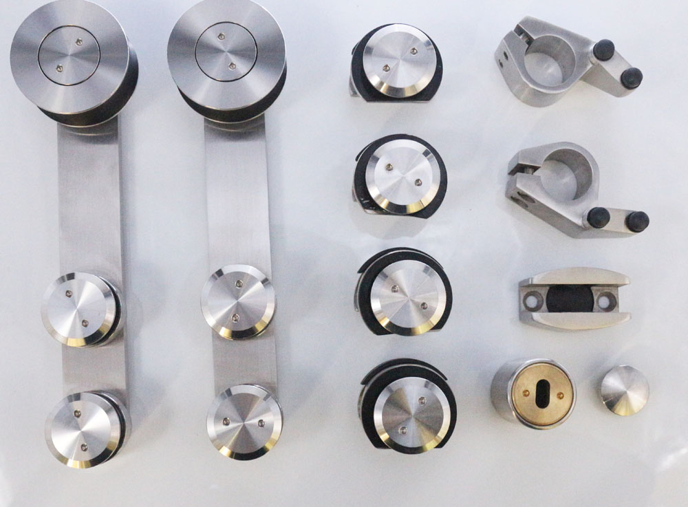 Glass Accessories Frameless Stainless Steel 304 Sliding Sliding Shower Enclosure Hardware