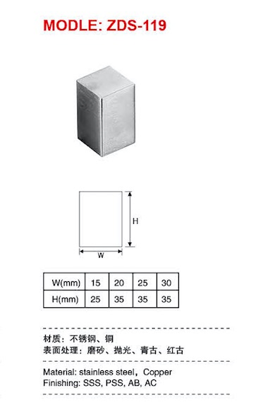 Furniture Handles Knobs Cabinet Fittings Kitchen Accessories Hardware Stainless Steel