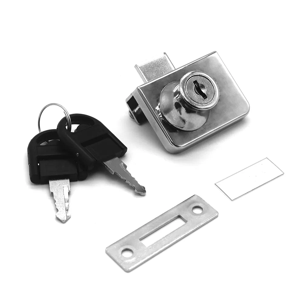New Style Zinc Alloy Lock Office Sliding Glass Door Latch