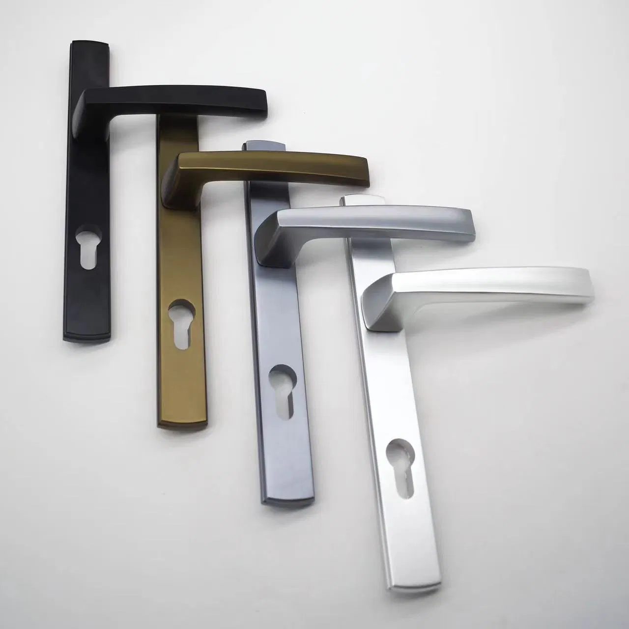 Door Accessories Anodizing Aluminum Window Screen Interior Door Locks Handle