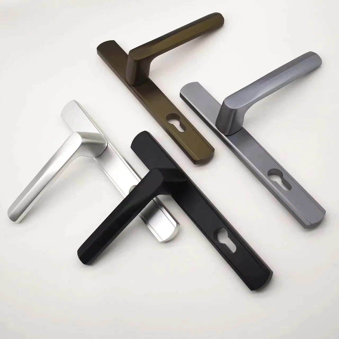 Door Accessories Anodizing Aluminum Window Screen Interior Door Locks Handle