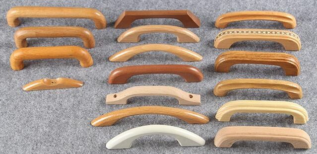 Factory-Wooden Pull Handle and Cabinet Knob for Furniture