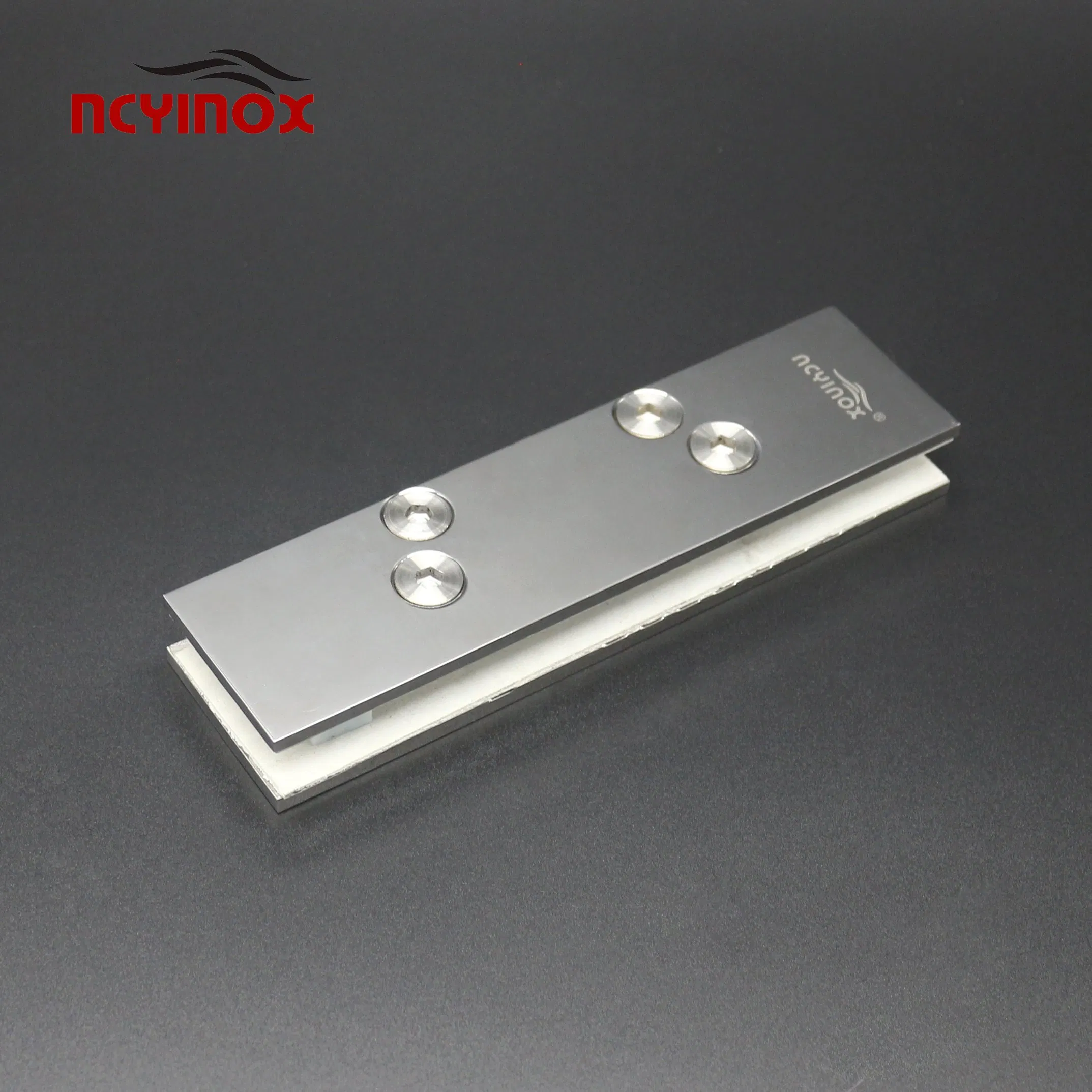 Glass Door Patch Accessories Stainless Steel Glass Clamp Hardware