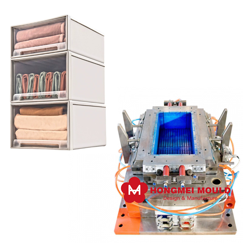 Plastic Household Clothes Organizer Thick Drawer Storage Cabinet Wardrobe Mould