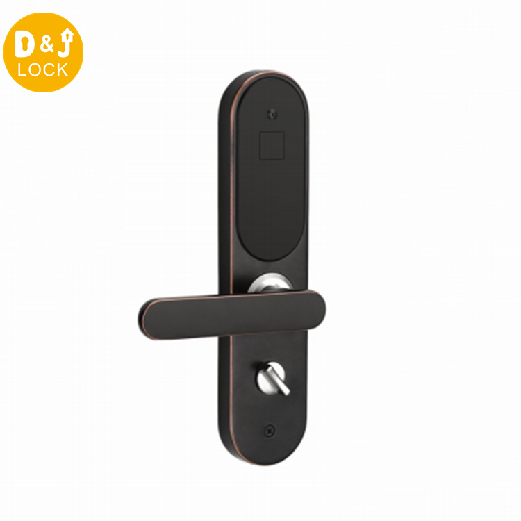 Security System Magnetic Combination Digital Card Door Handle Smart Lock Hardware