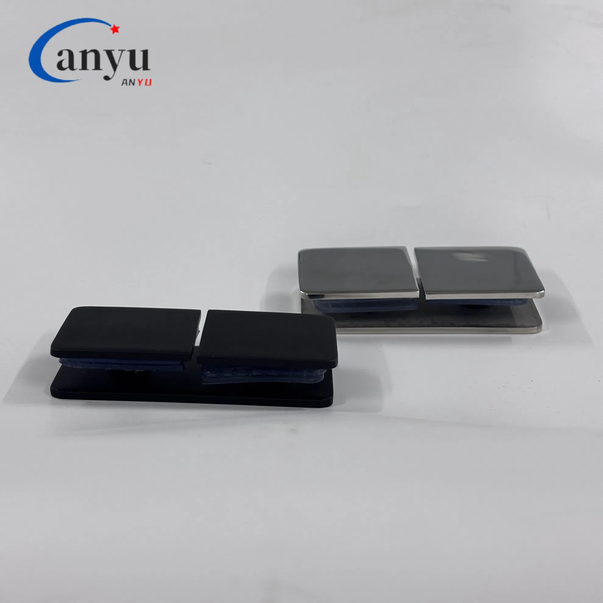 Heavy Duty 180 Degree Clamp Glass Door Hardware