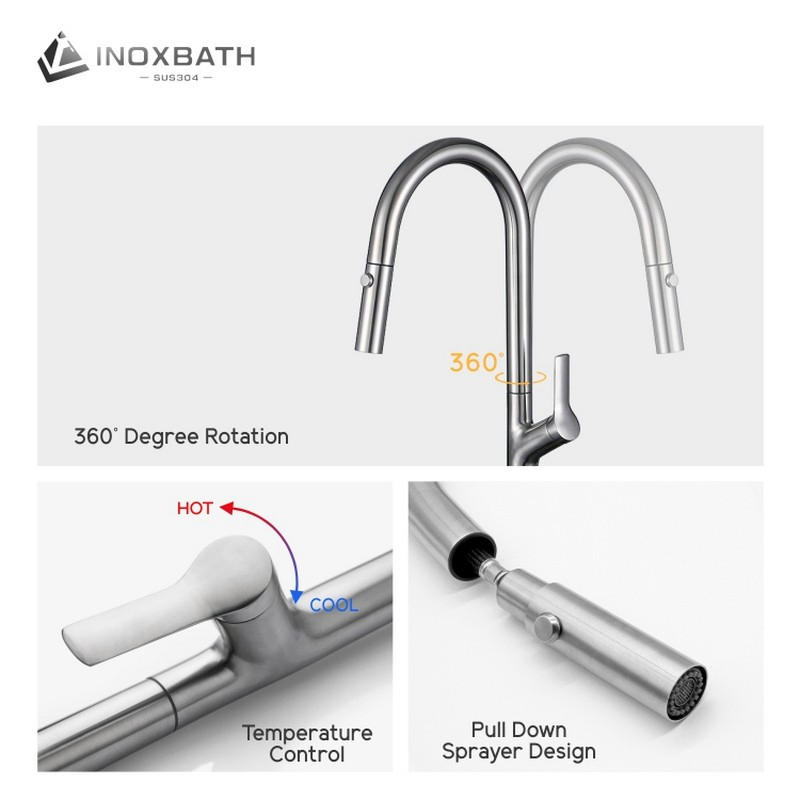 Automatic Smart Kitchen Water Tap Faucets Pull out Faucet for Kitchen Sink