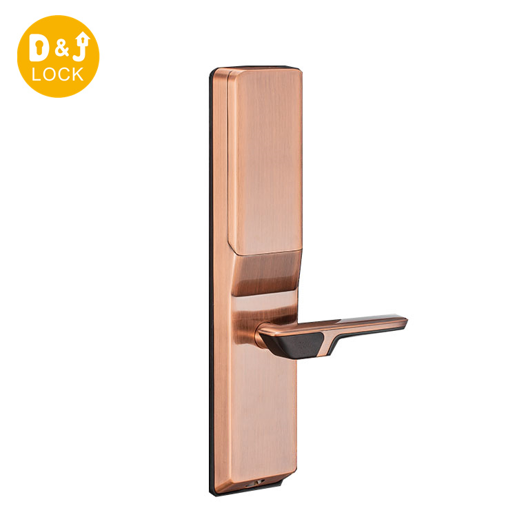 Combination Fingerprint Magnetic Safe Door Hardware Handle Smart Electronic Lock