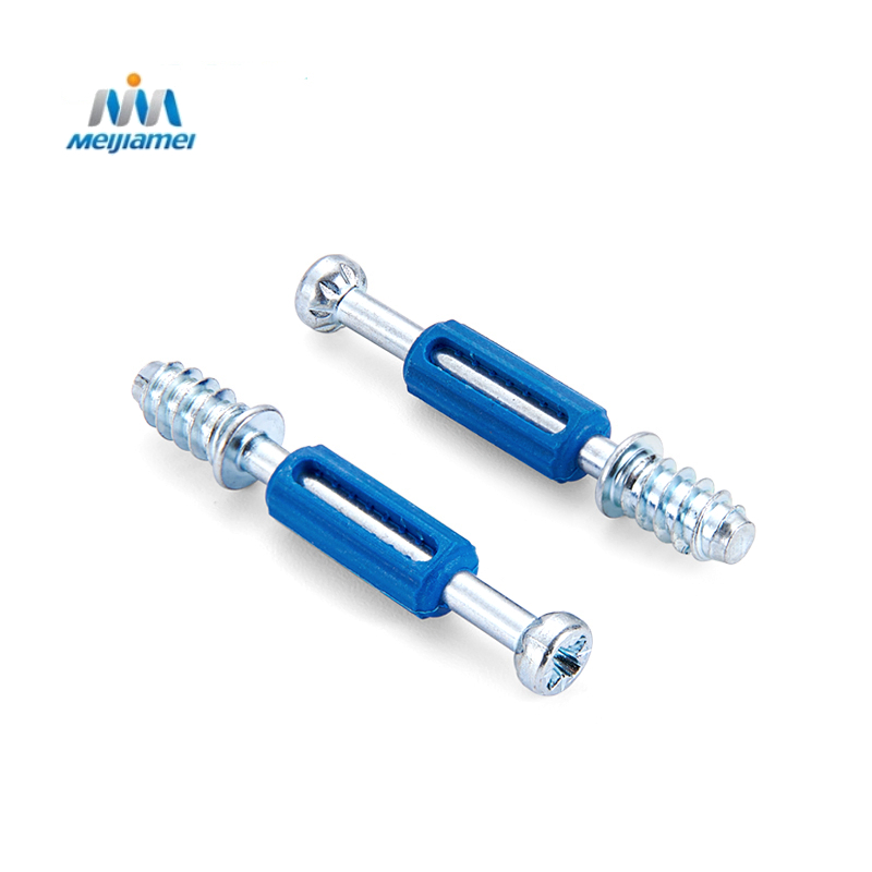 Furniture Panel Minifix Fastener with 3-in-1 Bolt Connector for Cabinets
