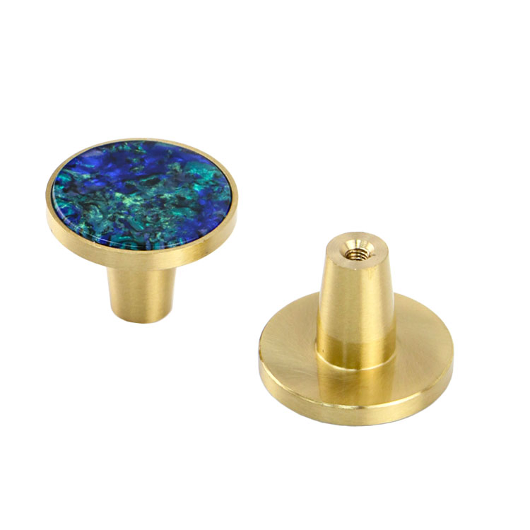 Winstar Heavy Duty Decorative Furniture Hardware Brass Material Solid Knobs for Cabinet and Door Elegant