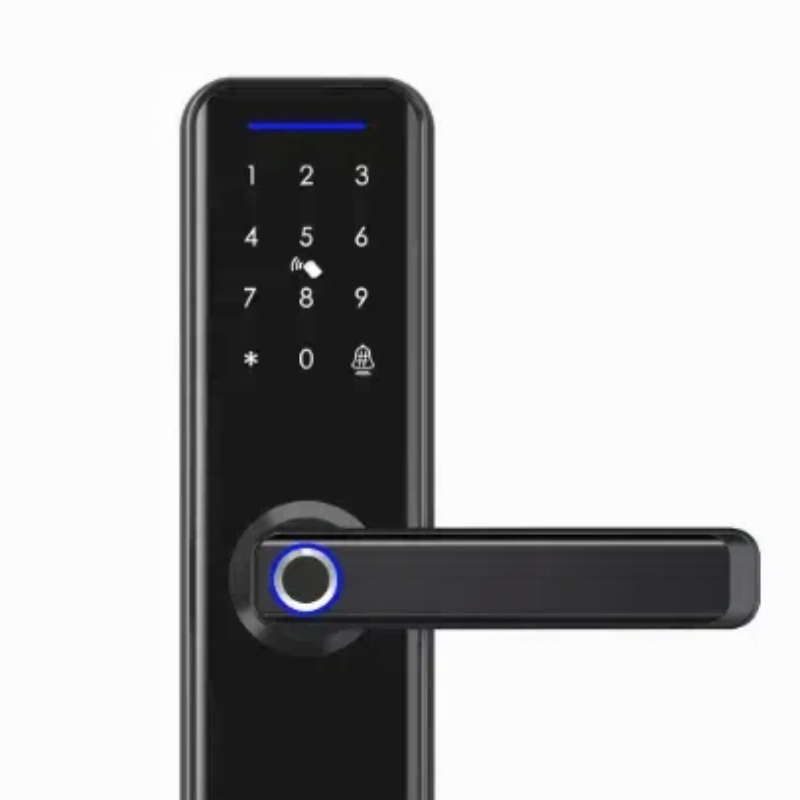 Durable Deadbolt Fingerprint Safe Combination Digital Magnetic Door Handle Smart Lock Hardware