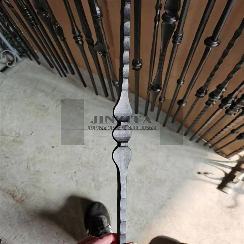 Cast Iron Picket Forged Picket Balcony Fence Baluster Forged Iron Picket Stair Railing Part