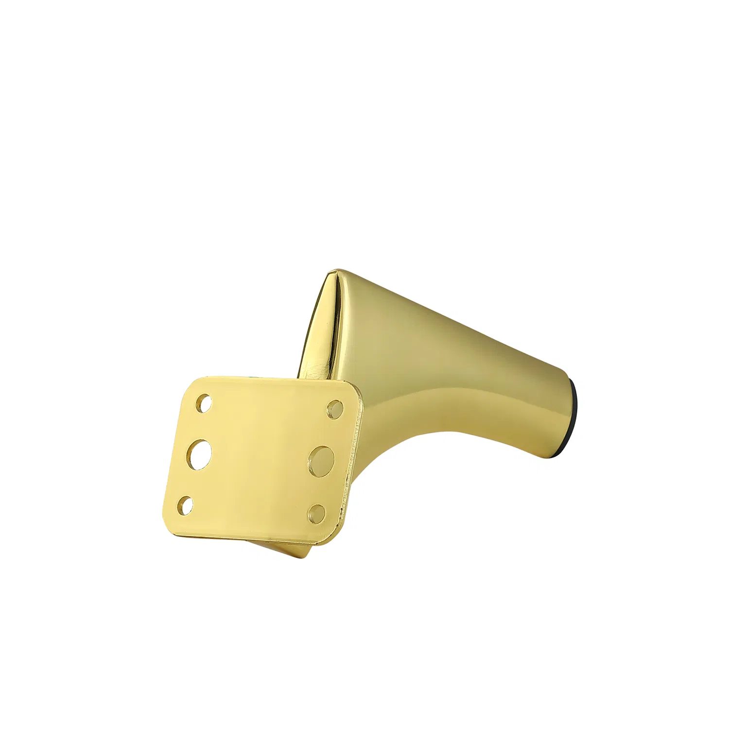 Lichuan Customized Golden Sofa Component Furniture Frame Steel Feet Luxury Metal Sofa Leg