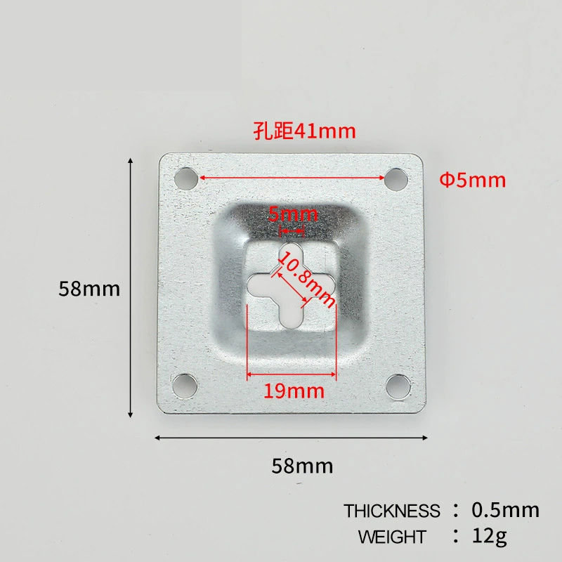 Punch-Free Hook Hanging Pieces for Installing Mirrors, Glass Furniture Hanging Buckles, Thickened Photo Frame Accessories and Hanging Pieces