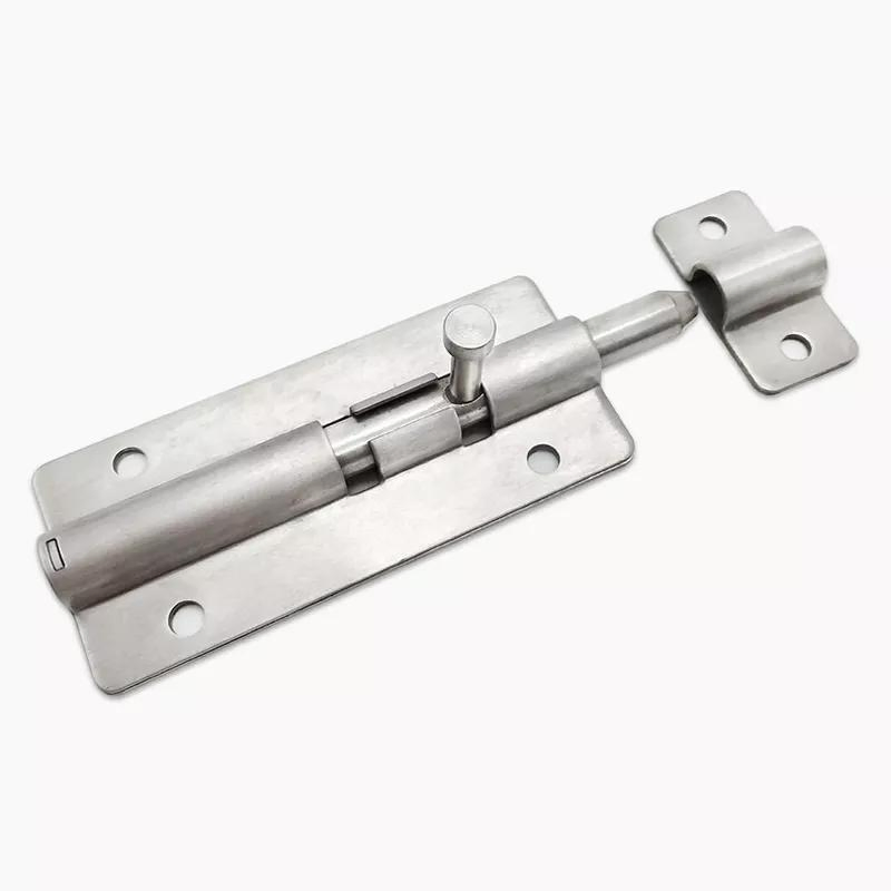 Xk1004-90 Furniture Door Bolts 3.5 Inch Stainless Steel Locks Sliding Door Chain Latch for Gate Security Hardware