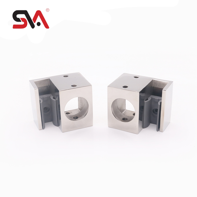 Consistent Quality Modern Shower Room Stainless Steel Customized Double Wheels Frameless Tempered Glass Sliding Door Hardware