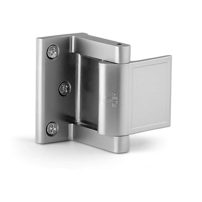 Extra Safety Defender Home Security Door Lock Latch Guard Zinc Alloy Childproof Door Reinforcement Lock Reinforced Night Latch