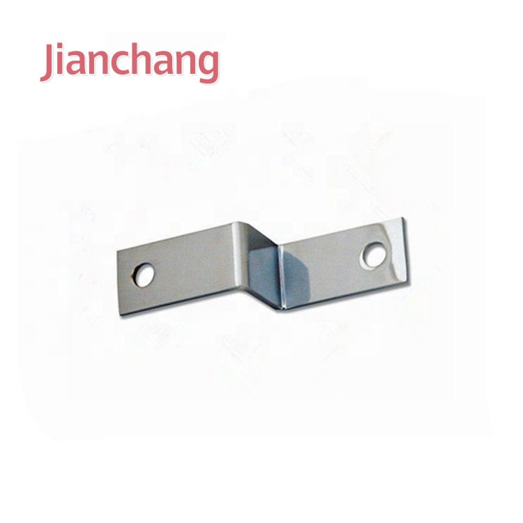 Heavy Duty Zinc Plated 2 Hole Offset Mirror Clips for Picture Frames Mirror Hanging Frame Accessories