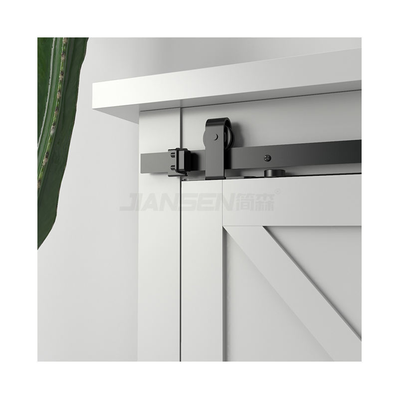 Wholesale 2m Mini Sliding Barn Door Hardware Kit for Single Door Cabinet Small Barn Door Hardware Track Kit for TV Stand Cupboards Storage Cabinets Wardrobes