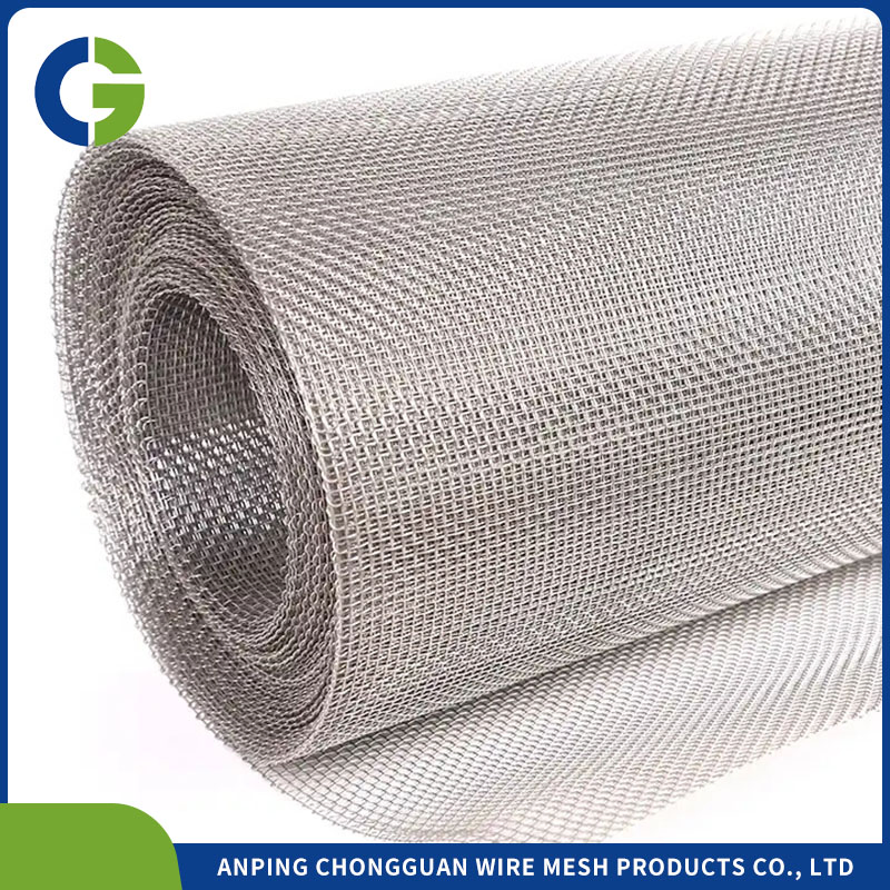 304 Stainless Steel Security Wire Mesh Screen Ss321 Wire Mesh for Door Window