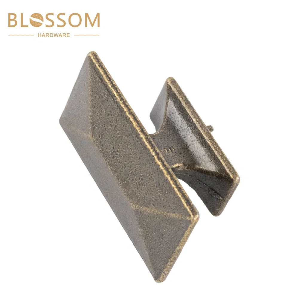 Cabinet Aluminum Square Handle with Single Hole for Kitchen Storage