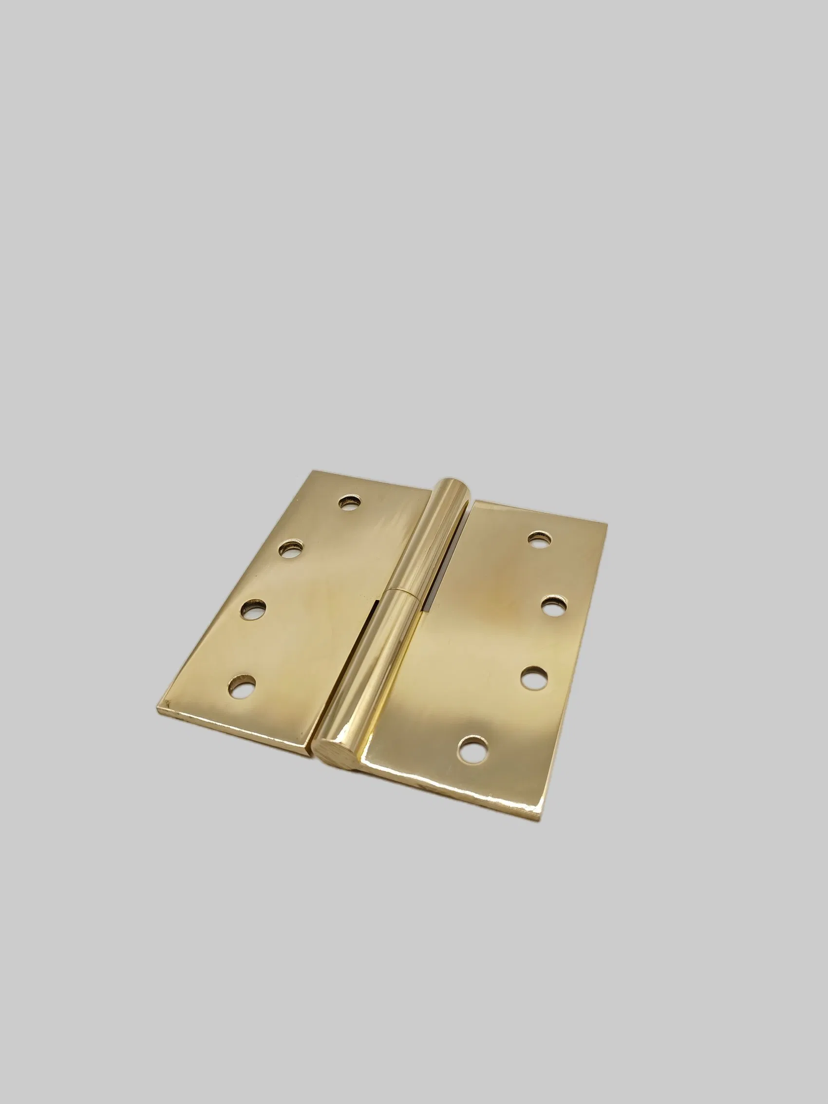 Durable 4-Inch Copper L-Shaped Hinge for Cabinet Doors and Windows