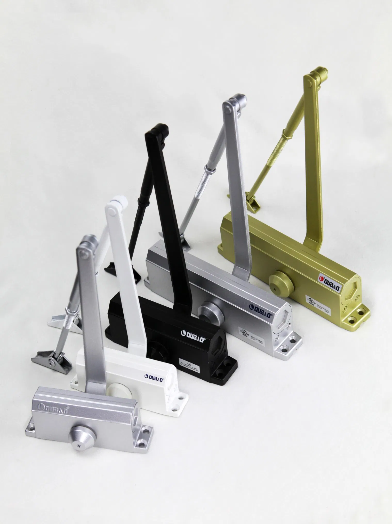 UL Certified Aluminum Automatic Door Closer for Commercial Fireproof Doors 40-65kg (643)