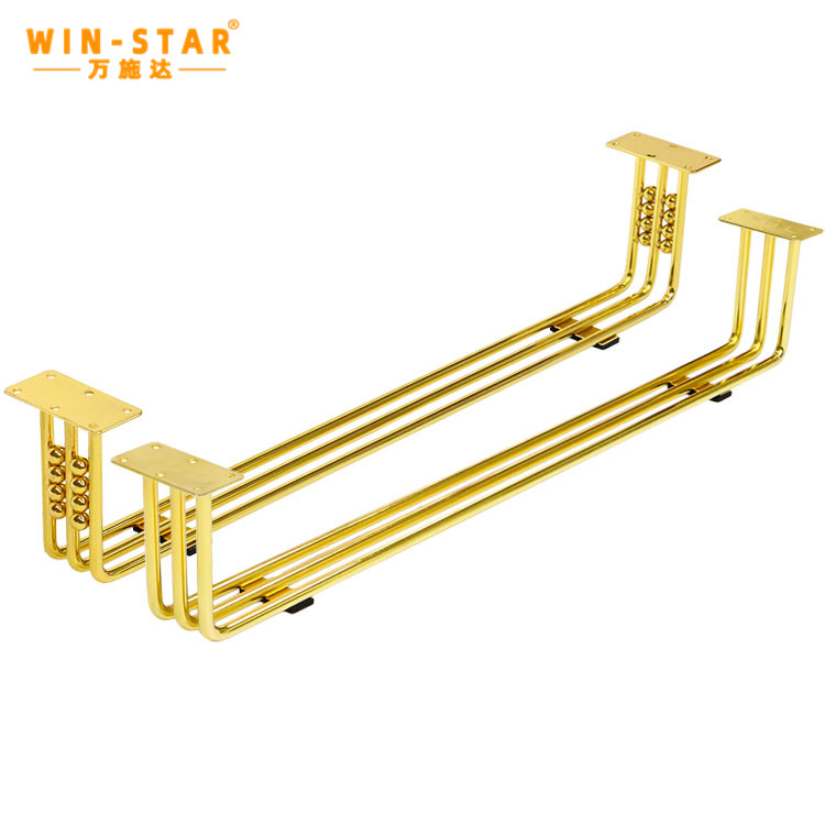 Winstar Furniture Leg Gold Cabinet Feet Home Couch Metal Base Frame Iron Sofa Leg
