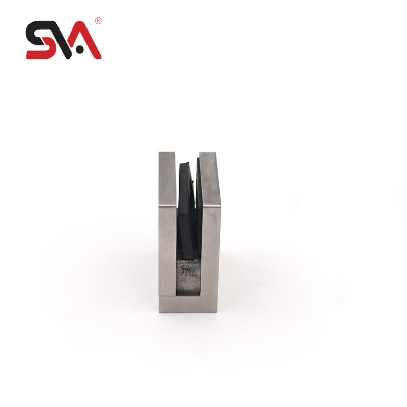 Heavy-Duty Stainless Steel Railing with Glass Bracket Handrail Support - Suitable for Modern Railing Hardware for Stairs and Balconies