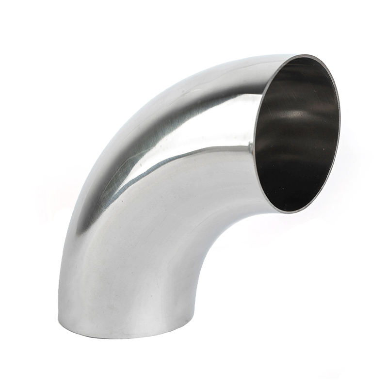 SUS 304 Tempered Glass Railing Elbow Indoor Outdoor Handrail Pipe Connectors for Residential Stair/Garden/Balcony