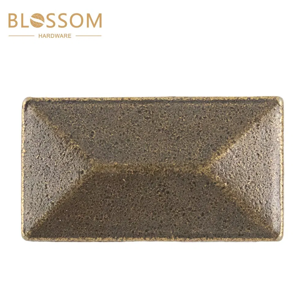 Cabinet Aluminum Square Handle with Single Hole for Kitchen Storage